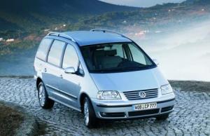 Volkswagen Sharan 7 seater car hire